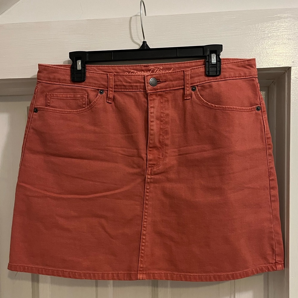 Size 10 - Pink Jean Skirt - Universal Thread